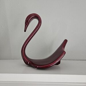 Vintage 80s Nova Designs Swan Hand Towel Holder